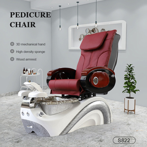 Roter Nagelstudio-Massage-Pediküre-Stuhl zu verkaufen – Kangmei