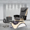 Preiswerte moderne Luxus-Schönheits-Nagelstudio-Möbel-schwarzer rohrloser Whirlpool-elektrischer Fußbadekurort-Massage-Maniküre-Pediküre-Stuhl