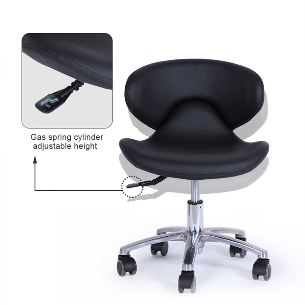 Ergonomischer Pediküre-Techniker-Hocker mit Rollen – Kangmei