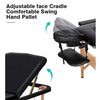 Leichte, tragbare Massageliege aus Holz, Massageliege, Spa-Gesichtsbett