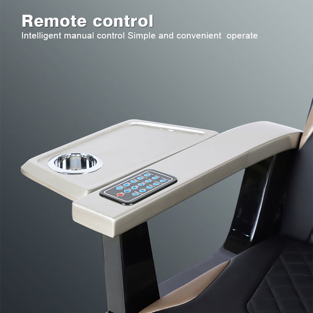 Moderner Luxus-Schönheits-Nagelsalon Elektrischer rohrloser Whirlpool-Maniküre-Fuß-Spa-Massage-Pediküre-Stuhl