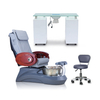 Moderner Luxus-Schönheits-Nagelsalon-Möbel-elektrischer rohrloser Whirlpool-Maniküre-Fuß-Badekurort-Massage-Pediküre-Stuhl für Verkauf