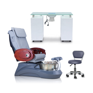 Moderner Luxus-Schönheits-Nagelsalon-Möbel-elektrischer rohrloser Whirlpool-Maniküre-Fuß-Badekurort-Massage-Pediküre-Stuhl für Verkauf