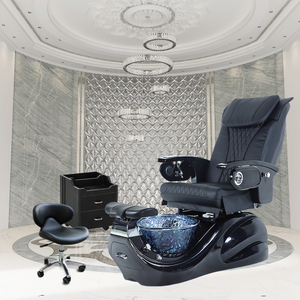 Kangmei Moderne Luxus-Schönheits-Nagelstudio-Möbel Elektrischer rohrloser Whirlpool-Fuß-Spa-Massage-Maniküre-Pediküre-Stuhl