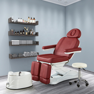 Moderne Spa-Salon-Möbel Kosmetik 2 Elektromotoren Schönheitsbehandlung Massagetischlift Gesichtspodologie Tattoo-Stuhl