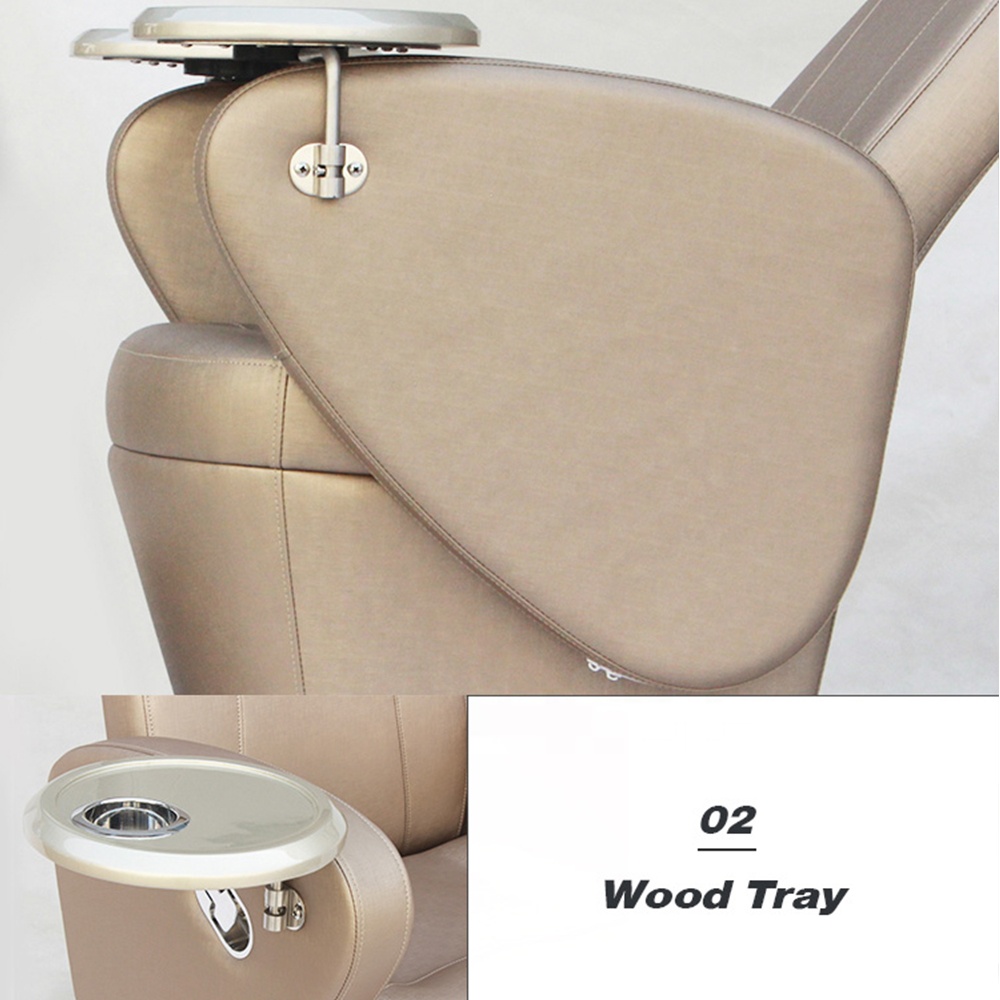 Verstellbarer, drehbarer goldener Fuß-Spa-Massage-Pediküre-Stuhl