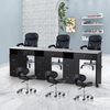 Dreifach-Maniküretisch, Nagelstudio-Tech-Schreibtischstation – Kangmei
